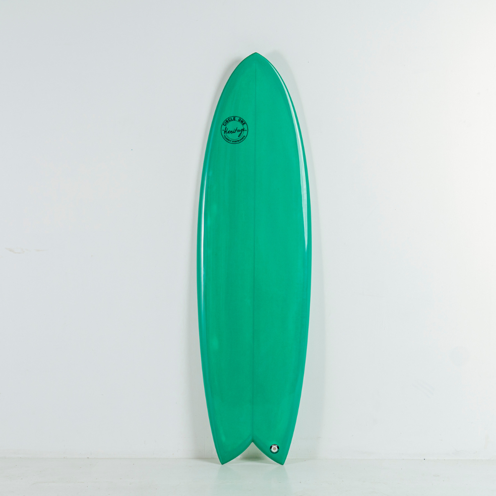 5' 11" Heritage Twin Keel Fish in Gloss Tint