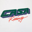 3D Printed Oversized T-Shirt Casa Racing White