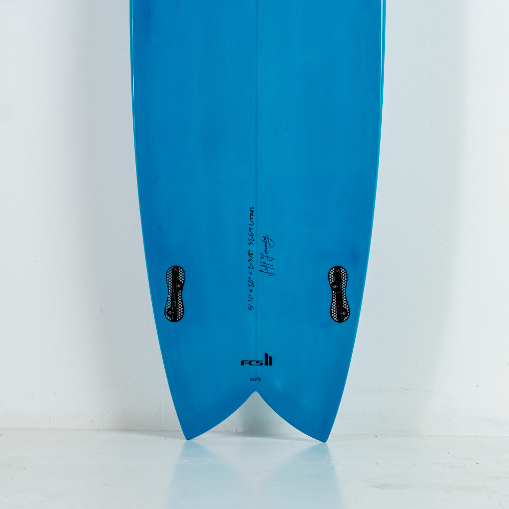 5' 11" Heritage Twin Keel Fish in Gloss Tint