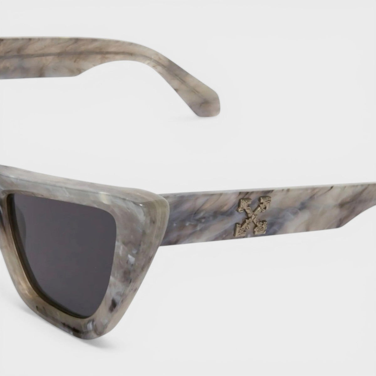 Cat Eye Tinted Sunglasses Grey