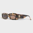 Linda Farrow Tortoiseshell Patterned Sunglasses Havana Brown