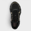 Block Stepper Sneakers Black Beige