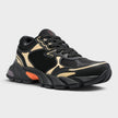 Block Stepper Sneakers Black Beige