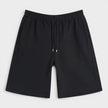 Cassandre Embroidered Fleece Sweatshorts Black