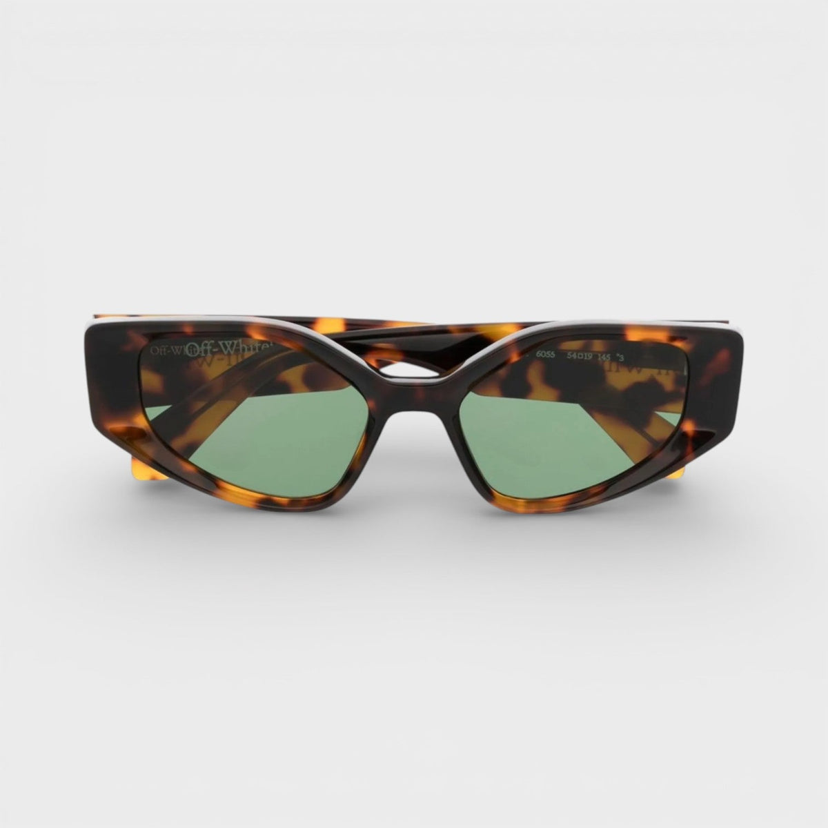 Memphis Havana Cat Eye Sunglasses Brown