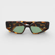 Memphis Havana Cat Eye Sunglasses Brown