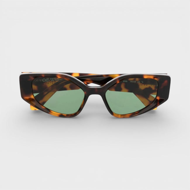 Memphis Havana Cat Eye-solbriller brune