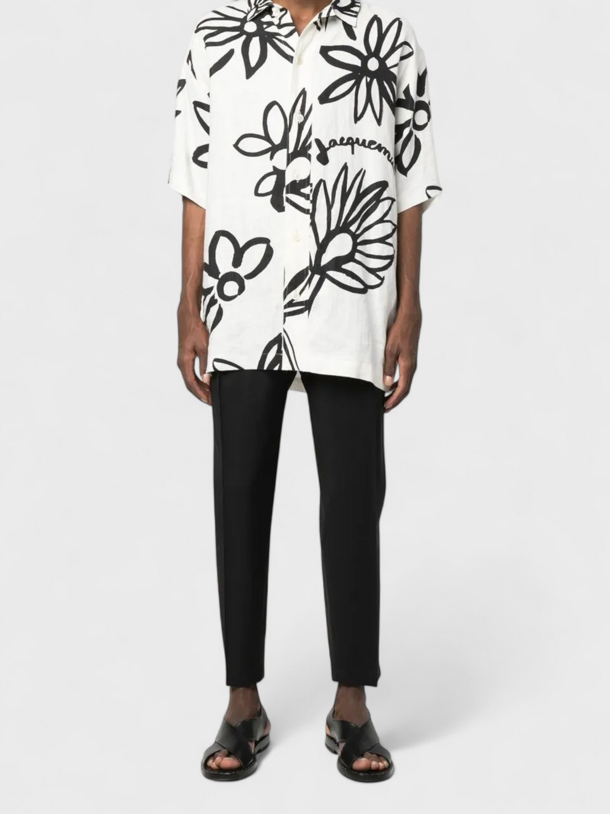Jacquemus La Chemise Long Sleeve Shirt White