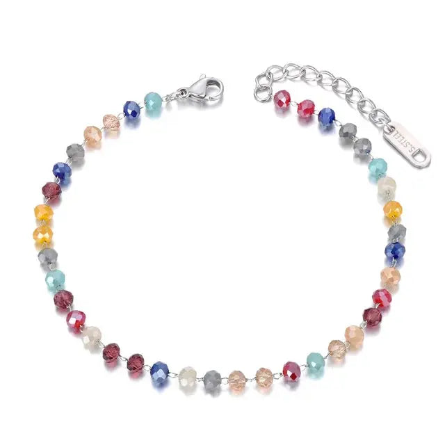 Bracciale Katie Boho con perline multicolore