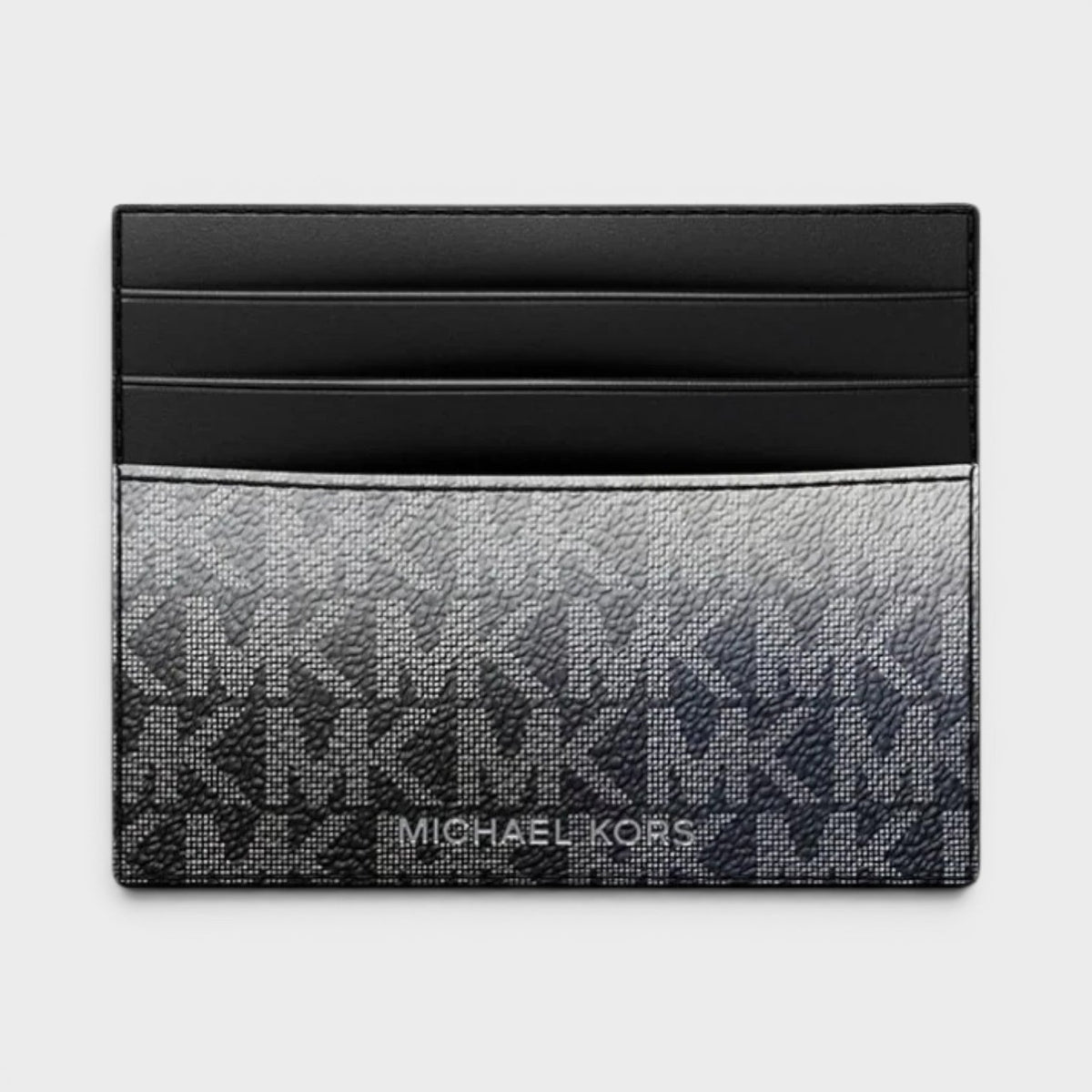 Logo Tall Card Case Cooper Black Multi