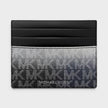 Logo Tall Card Case Cooper Black Multi