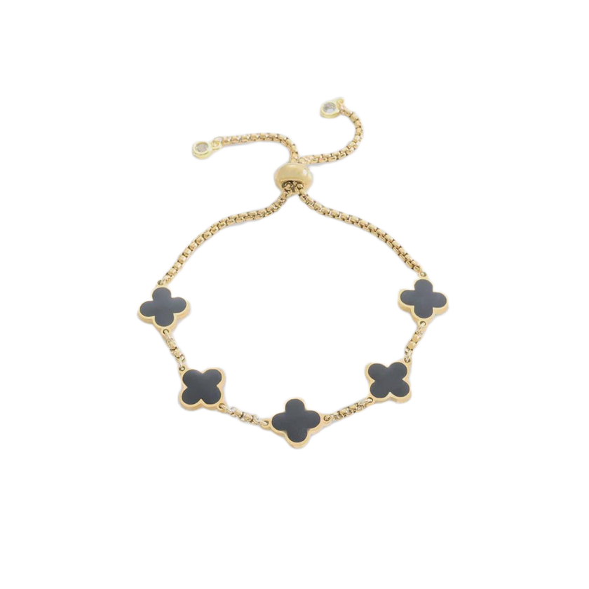Clover Enamel Bracelet