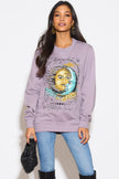 Lilac Follow Your Journey Sweatshirt