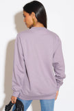 Lilac Follow Your Journey Sweatshirt