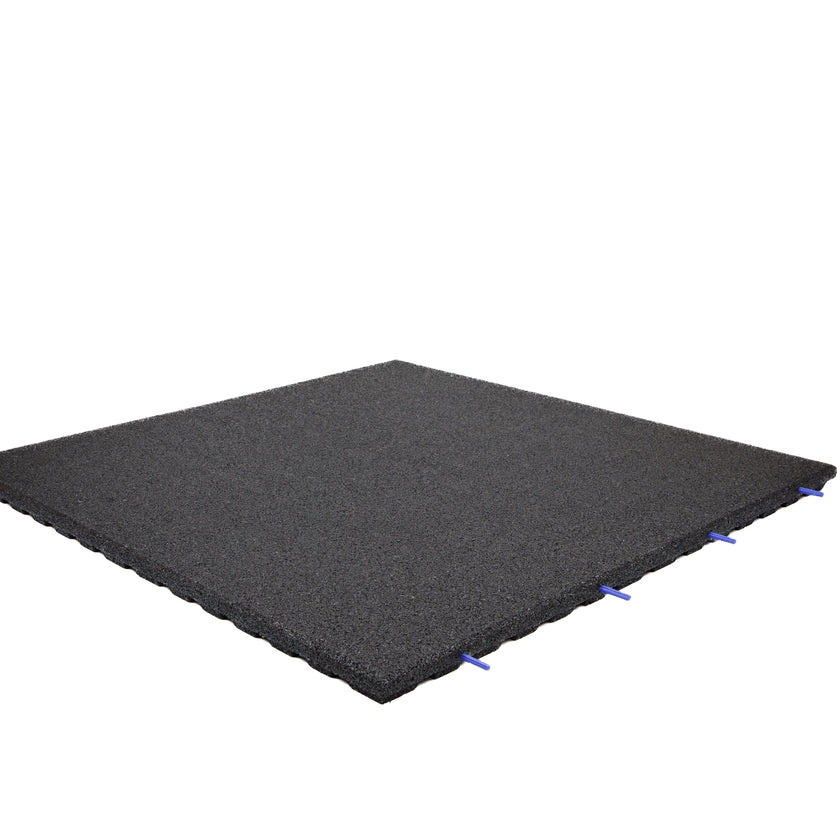 Losetas de caucho para gimnasio de exterior de 43mm – 1m x 1m