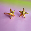 Gold-Seestern-Ohrstecker