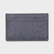 Logo Graffiti All-over Print Cardholder Black