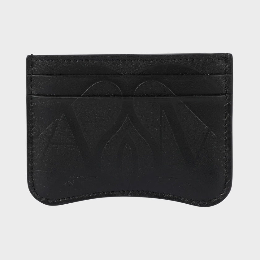 Logo Card Holder Black