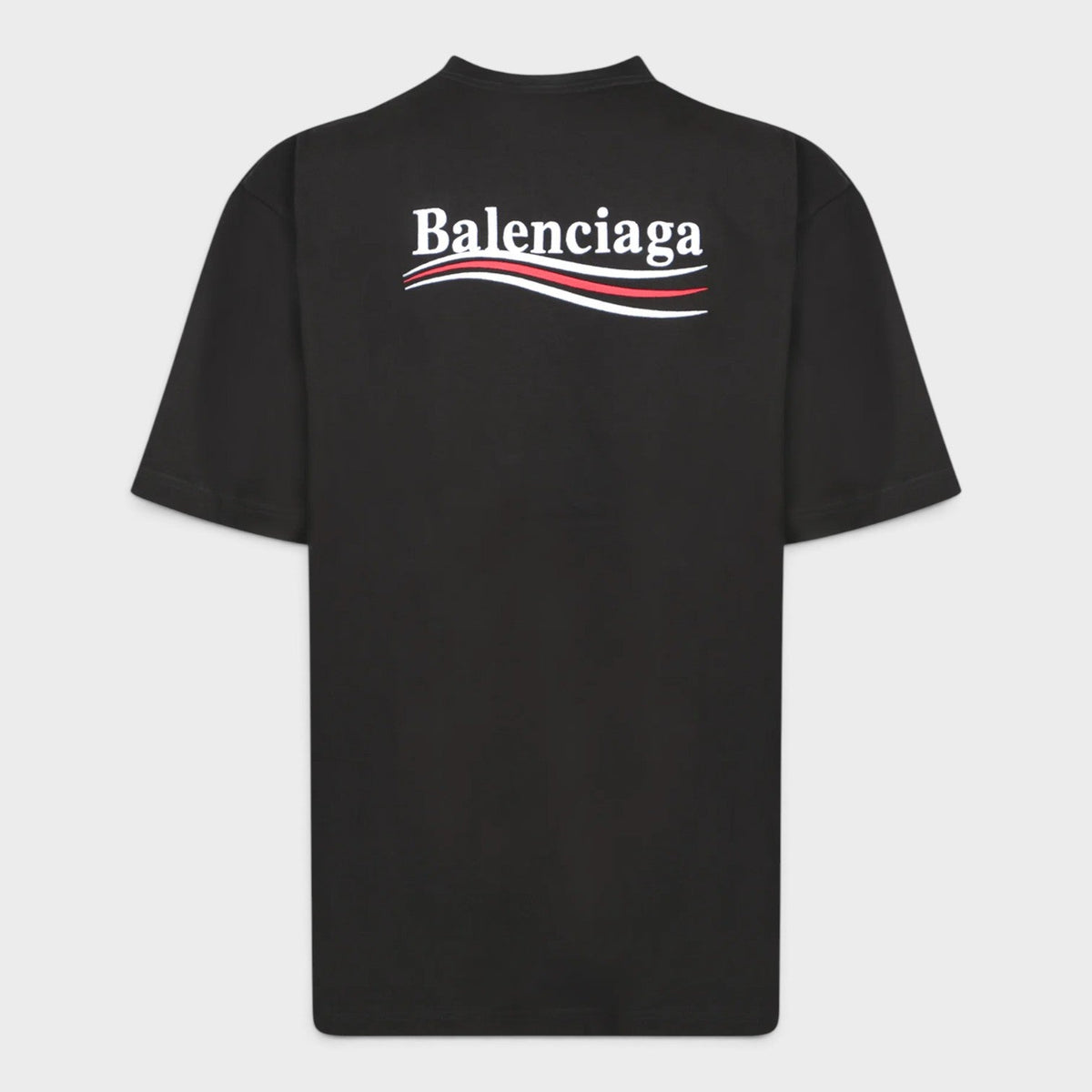 Logo Political Campaign T-Shirt Black