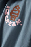 Icecream Soft Serve Track Jacket in Blue
