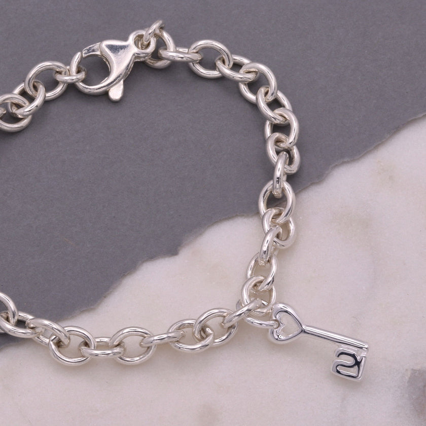 21st Birthday Silver Charm