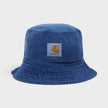 WIP Garrison Bucket Hat Stone Dyed Blue