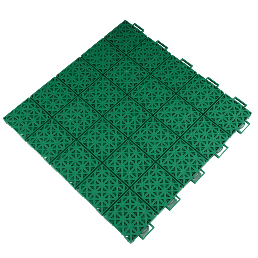 Singles Tennis Court System with Court Markings
