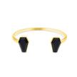 Krypta Gold Sarg Schwarz Gothic Armreif