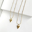 Catena con cuore stilizzato Marlie Gold