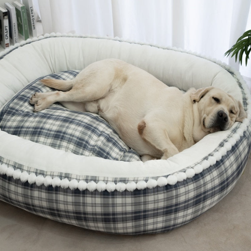 Kennel Winter Warm Dog Mat Pet Large Dog Removable And Washable Four Seasons Universal