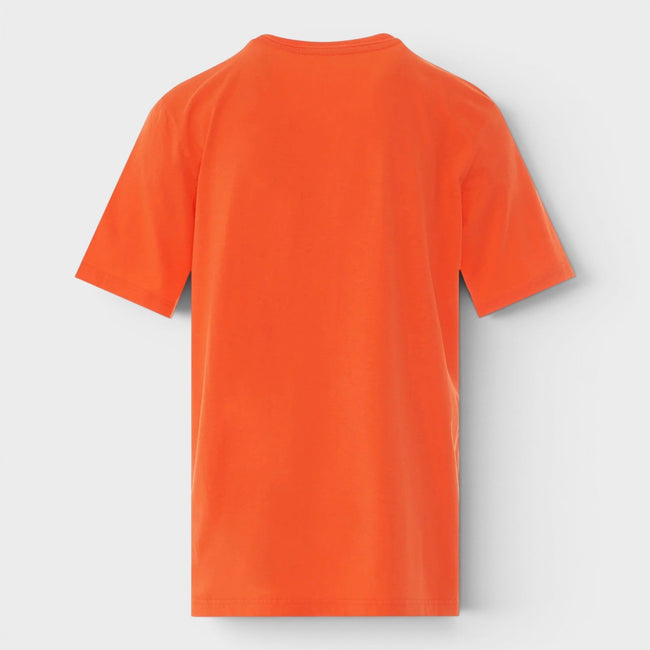 Heron Oversized T-Shirt Orange Black