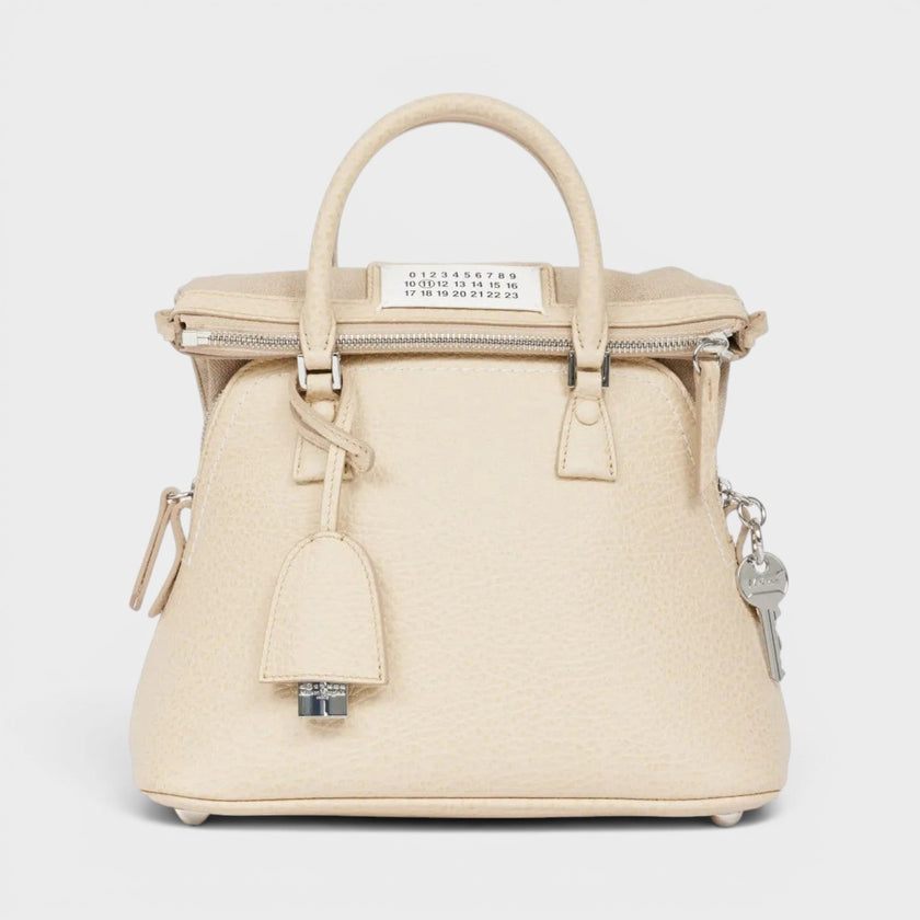 5AC Mini Bag Grainy Leather Beige