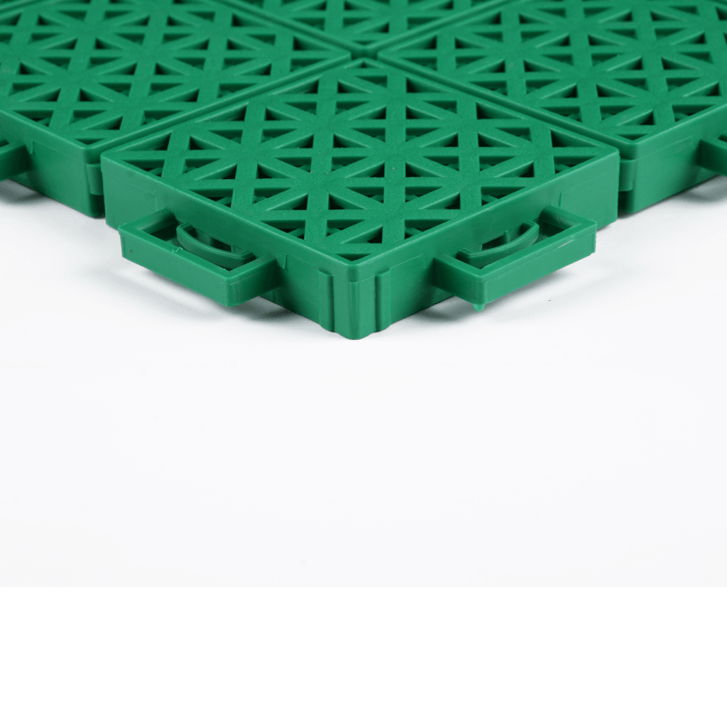 Singles Tennis Court System with Court Markings