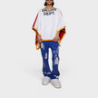 Boxing Towel Poncho Red White