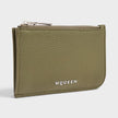Sling Logo Card Holder Grainy Military Silver