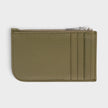 Sling Logo Card Holder Grainy Military Silver