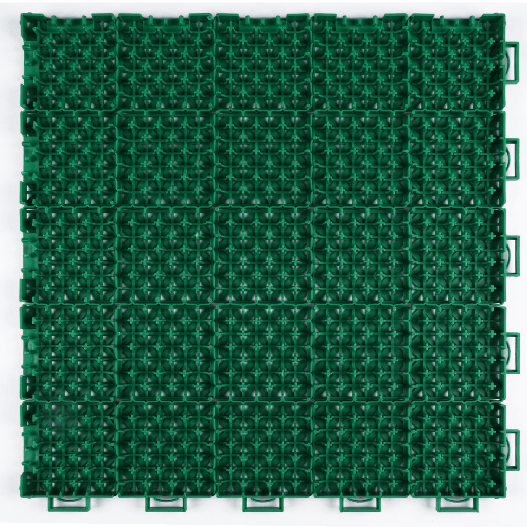 Singles Tennis Court System with Court Markings