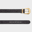 Barocco Medusa Heritage Jacquard Belt Gold Black
