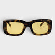 Linda Farrow Marfa Rectangle Frame Sunglasses