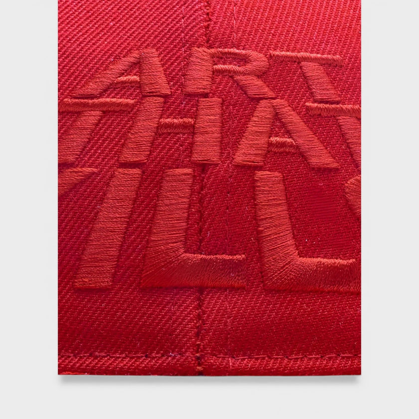 ATK G Patch Fitted Cap Red