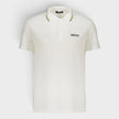 Logo Short Sleeve Cotton Polo Shirt White