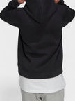 Center Logo Hoodie Black