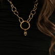 Charm Coven Guld Hel Kranie Charm