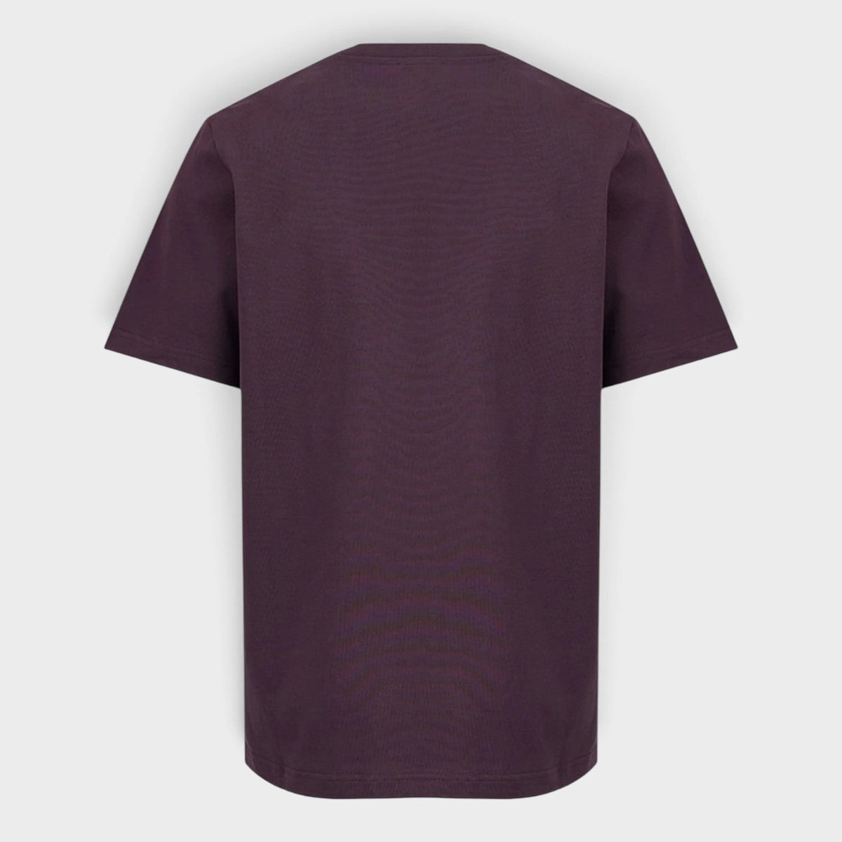 Dragonfly Floral Print T-Shirt Dark Purple