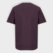Dragonfly Floral Print T-Shirt Dark Purple