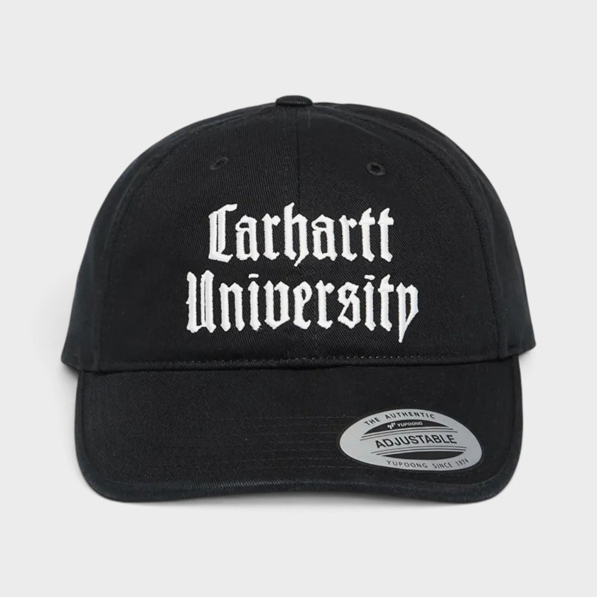 WIP Logo Cap Black White