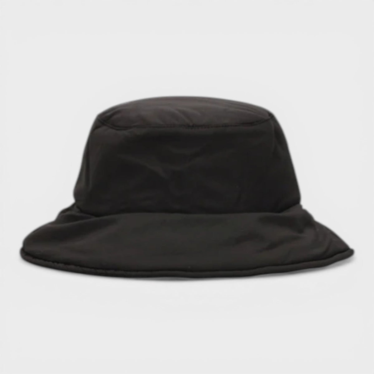 Logo Bucket Hat Black White