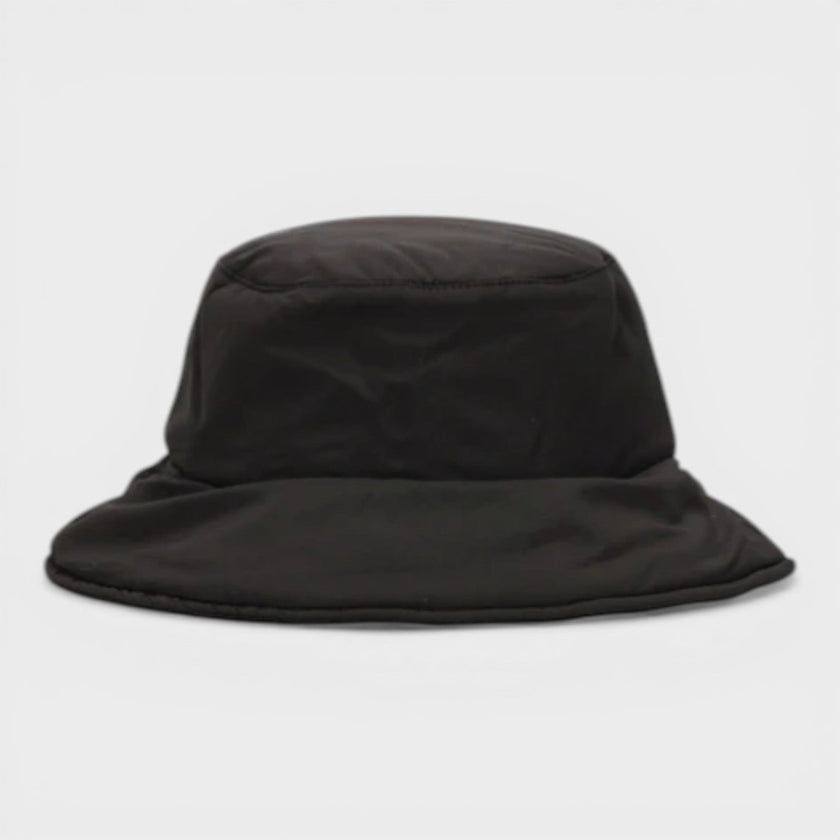 Logo Bucket Hat Black White