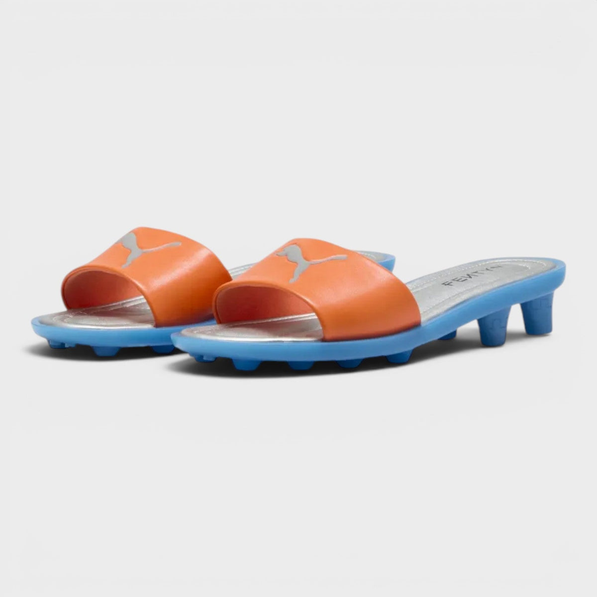 Cat Cleat Sandals Fenty Rickie Orange Racing Blue