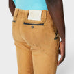 Broadway Paint Splatter Slim Fit Jeans Tan Brown